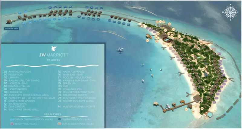 Đánh giá chi tiết JW Marriott Maldives