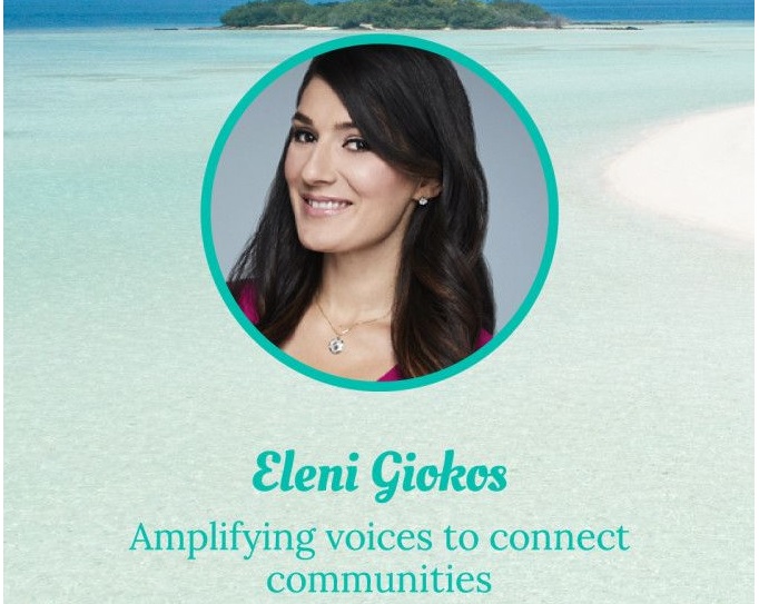 Eleni Giokos về khuếch đại tiếng nói để kết nối cộng đồng