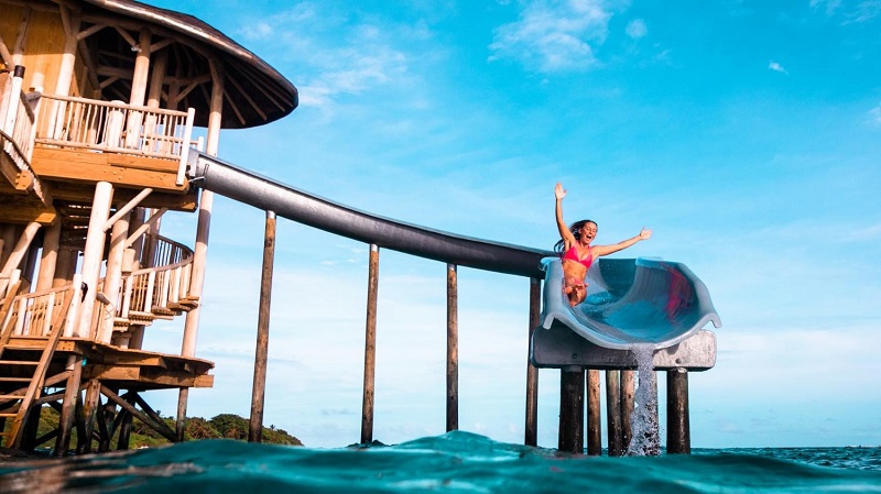Khu nghỉ dưỡng ở Maldives sẽ thách thức ý tưởng bay và trượt của bạn