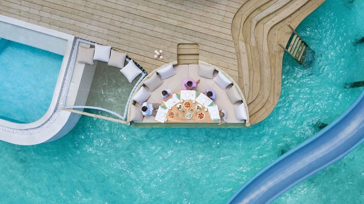 Maldives nơi có biệt thự trên mặt nước lớn nhất thế giới