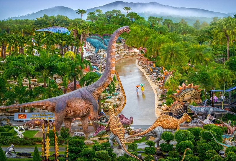 Thung lũng khủng long Nong Nooch ở Pattaya - META Event & Travel