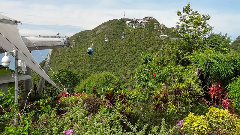 Langkawi SkyCab, Malaysia.