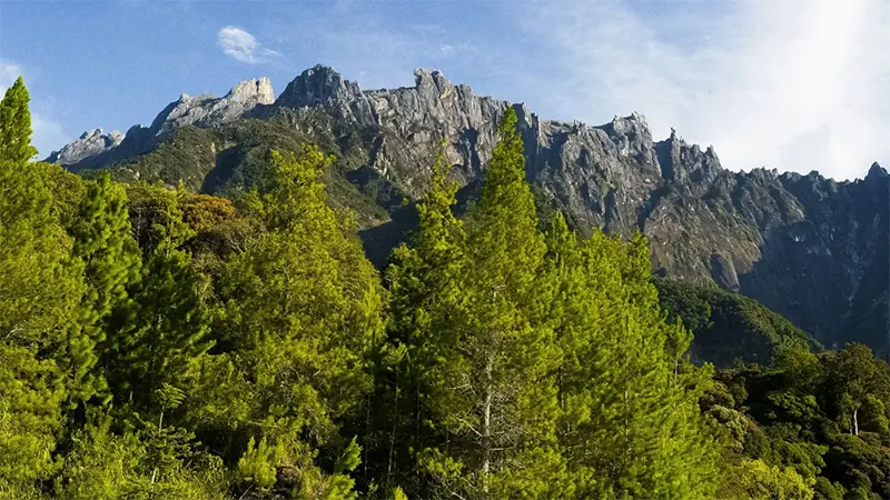 Núi Kinabalu, Malaysia.