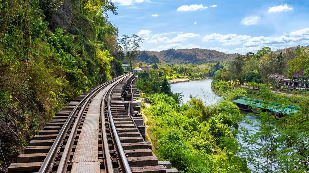 Đường sắt tử thần, Kanchanaburi