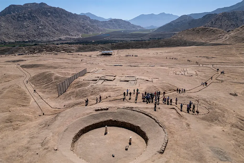 Thành trì 3.000 năm tuổi thuộc nền văn minh Caral nằm ở Peñico là một trong những thành trì cổ nhất trên thế giới.