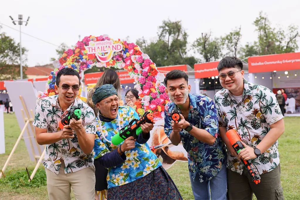 Quảng bá du lịch Thái Lan trong sự kiện Nhịp đập Thái Lan tại Hà Nội - Ảnh: ĐẠI SỨ QUÁN VƯƠNG QUỐC THÁI LAN TẠI HÀ NỘI