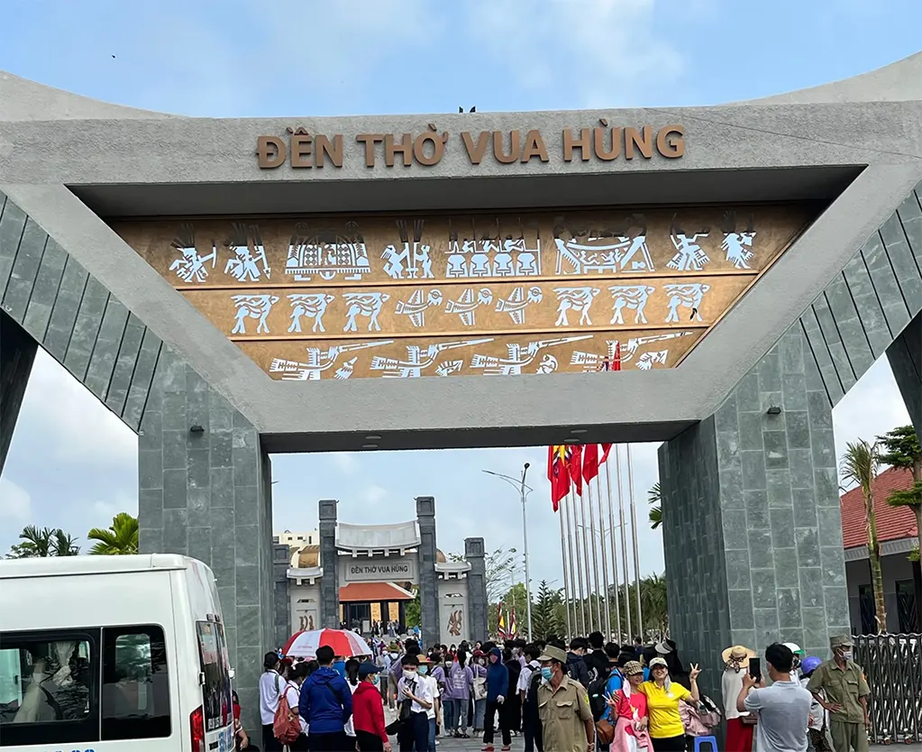 Đền thờ Vua Hùng trên đất Cần Thơ