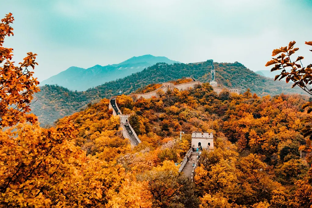 Mùa thu ở Vạn Lý Trường Thành