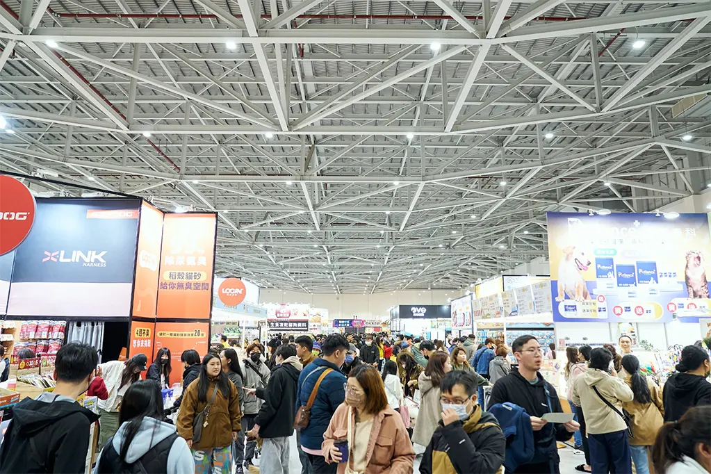 Không gian triển lãm có sức chứa lên đến 12.600 người, có thể bố trí khoảng 2.360 gian hàng - Ảnh: Meet Taiwan